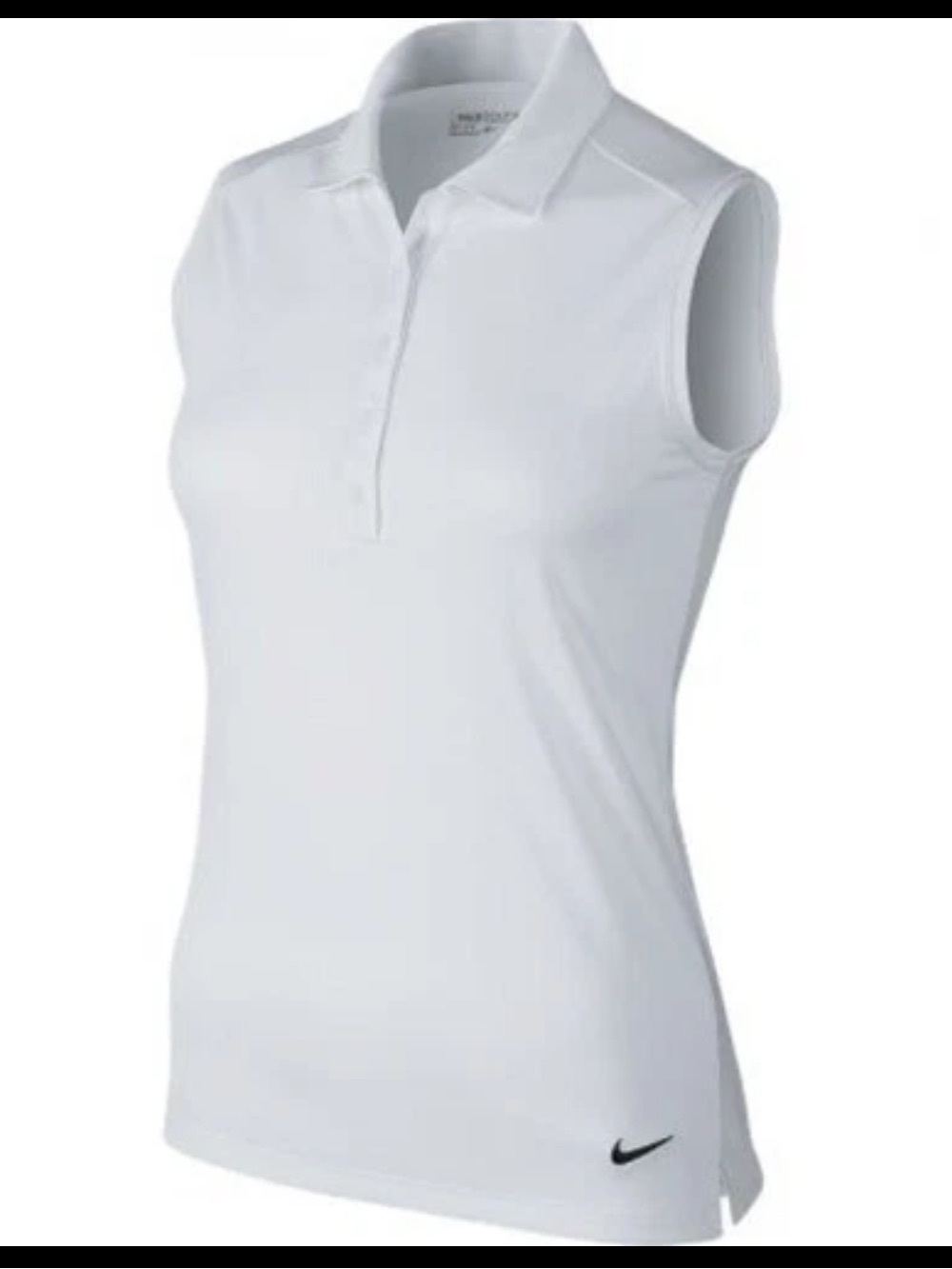 Nike Golf Women's Tour Performance Sleeveless Polo Pink - XS